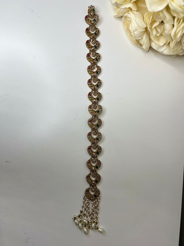 Multicolor Braid Choti Hair Accessories