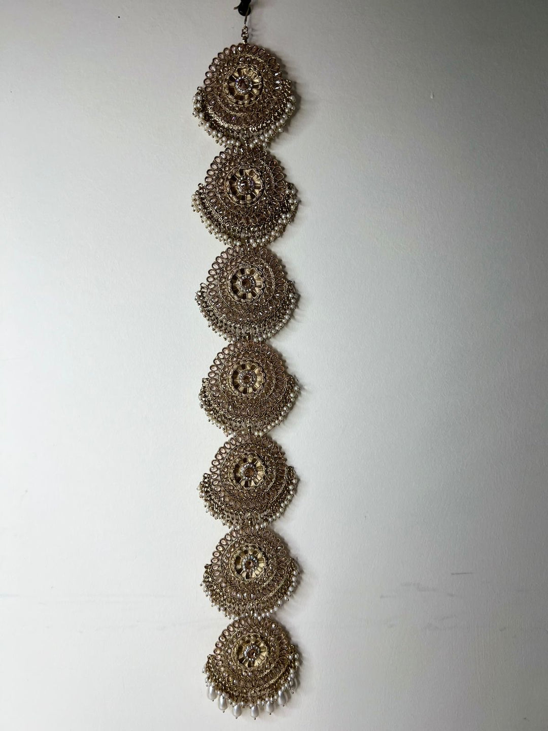 Braid Golden Choti Hair Accessories