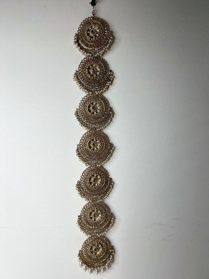 Braid Golden Choti Hair Accessories