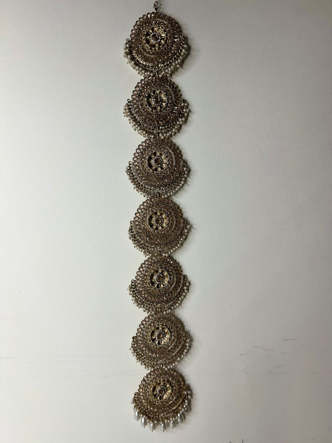 Braid Golden Choti Hair Accessories