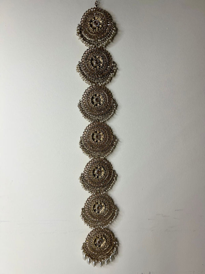 Braid Golden Choti Hair Accessories