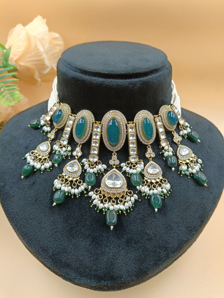 Prerna Kundan Necklace Set