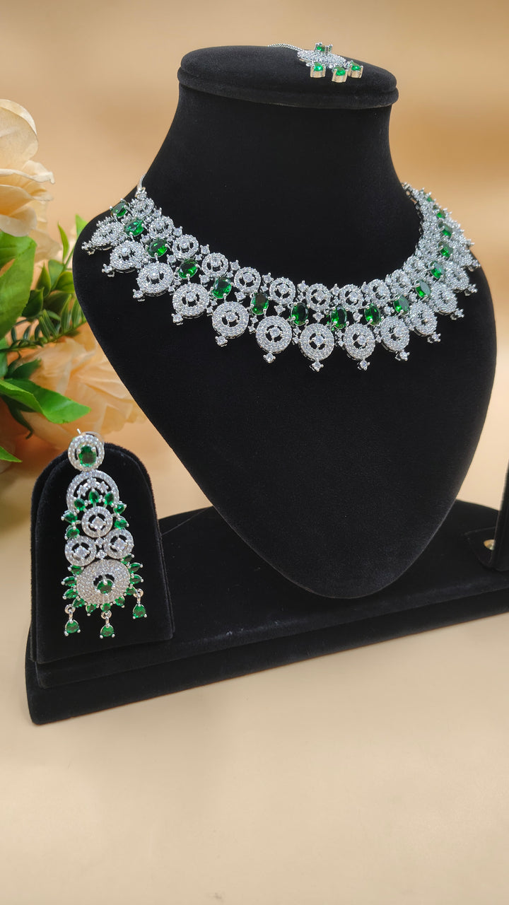 Afreen AD Necklace Set