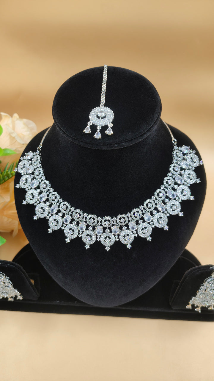 Afreen AD Necklace Set