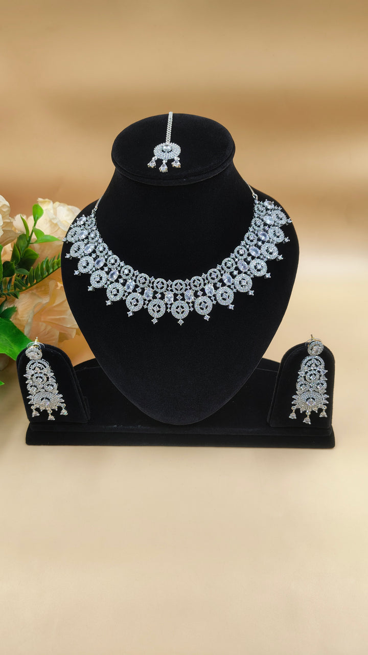 Afreen AD Necklace Set