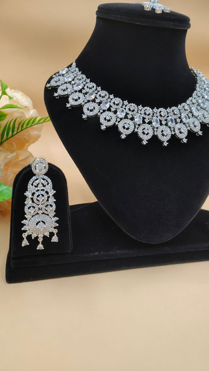 Afreen AD Necklace Set