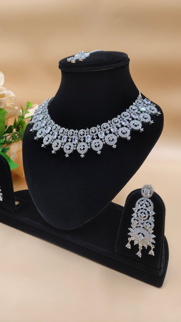 Afreen AD Necklace Set