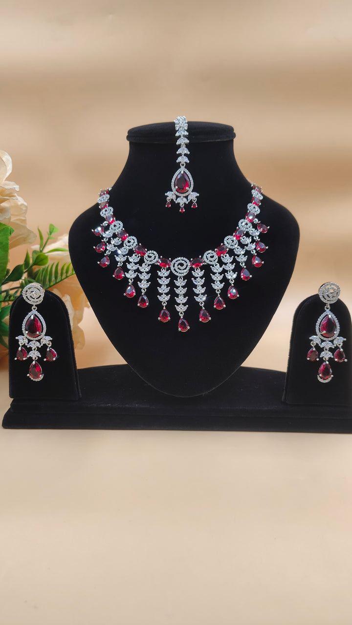 Aamna AD Necklace Set