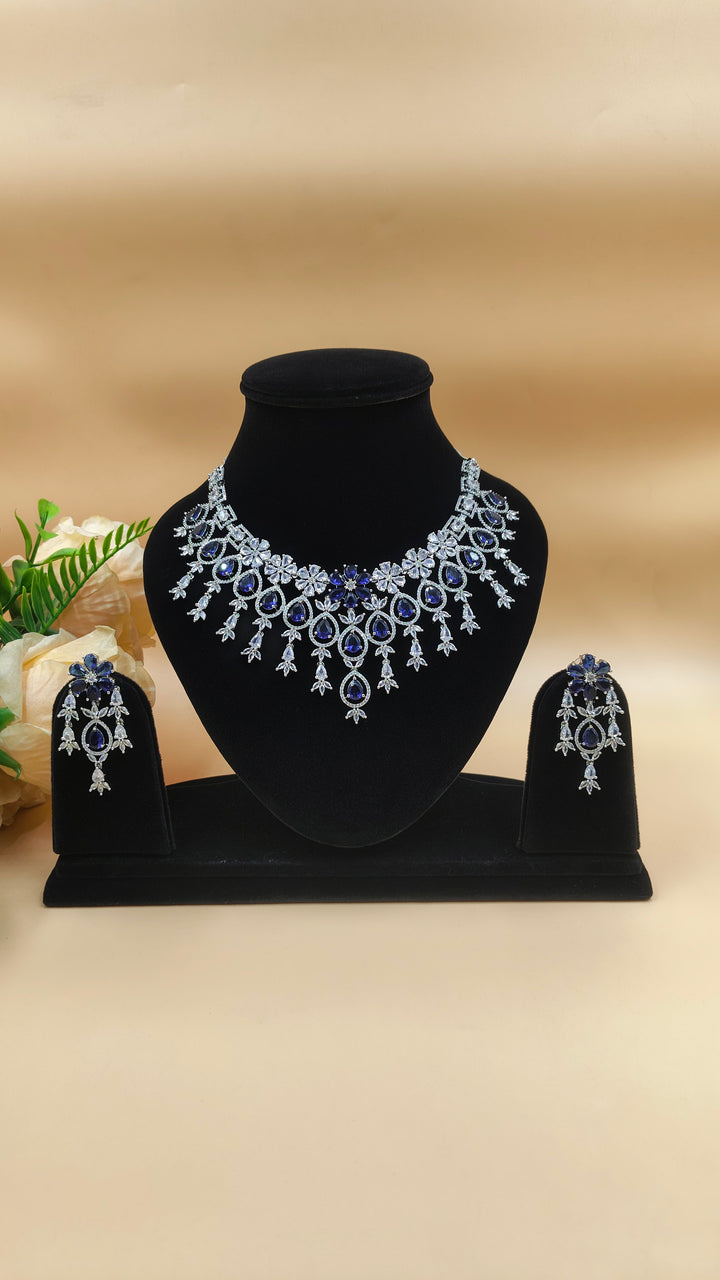 Pravya AD Necklace Set