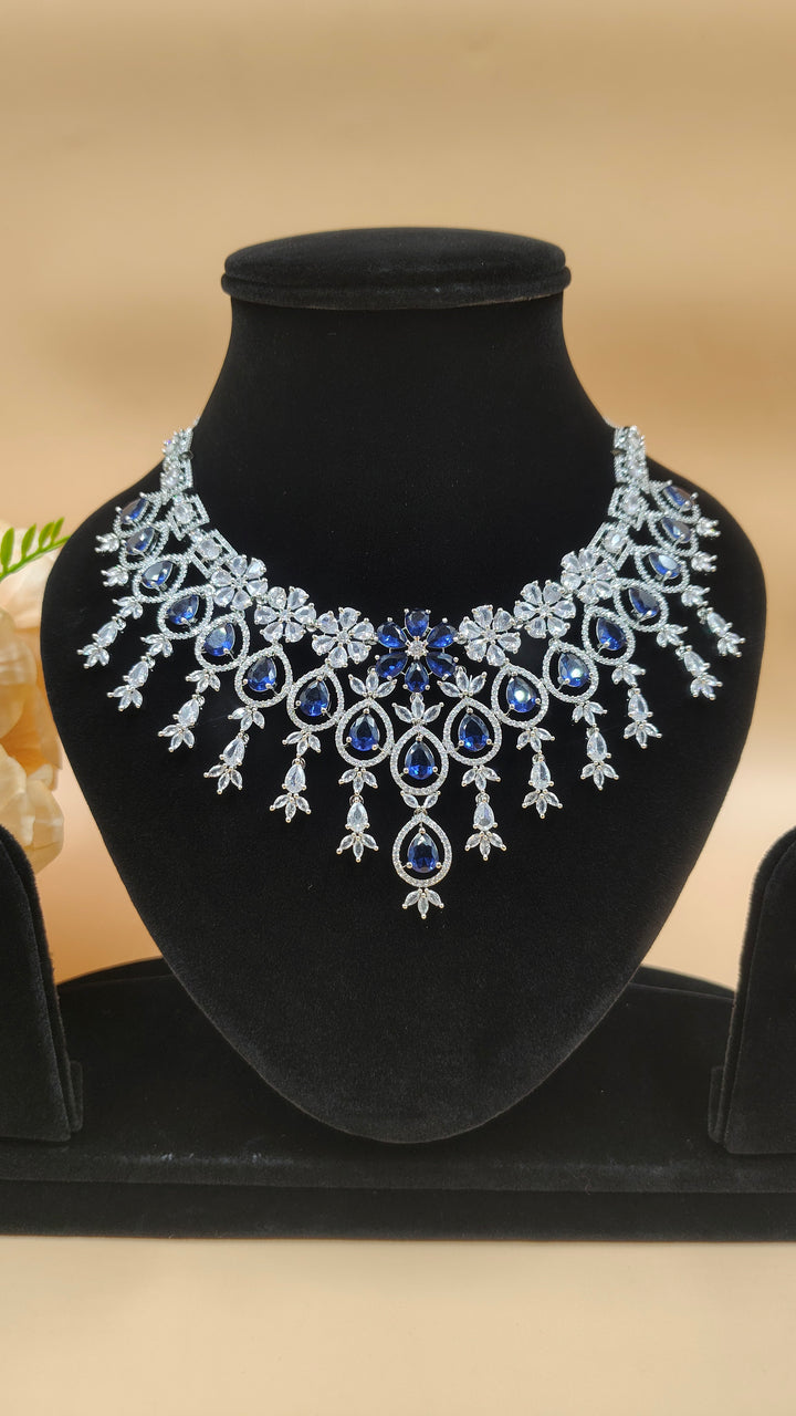 Pravya AD Necklace Set