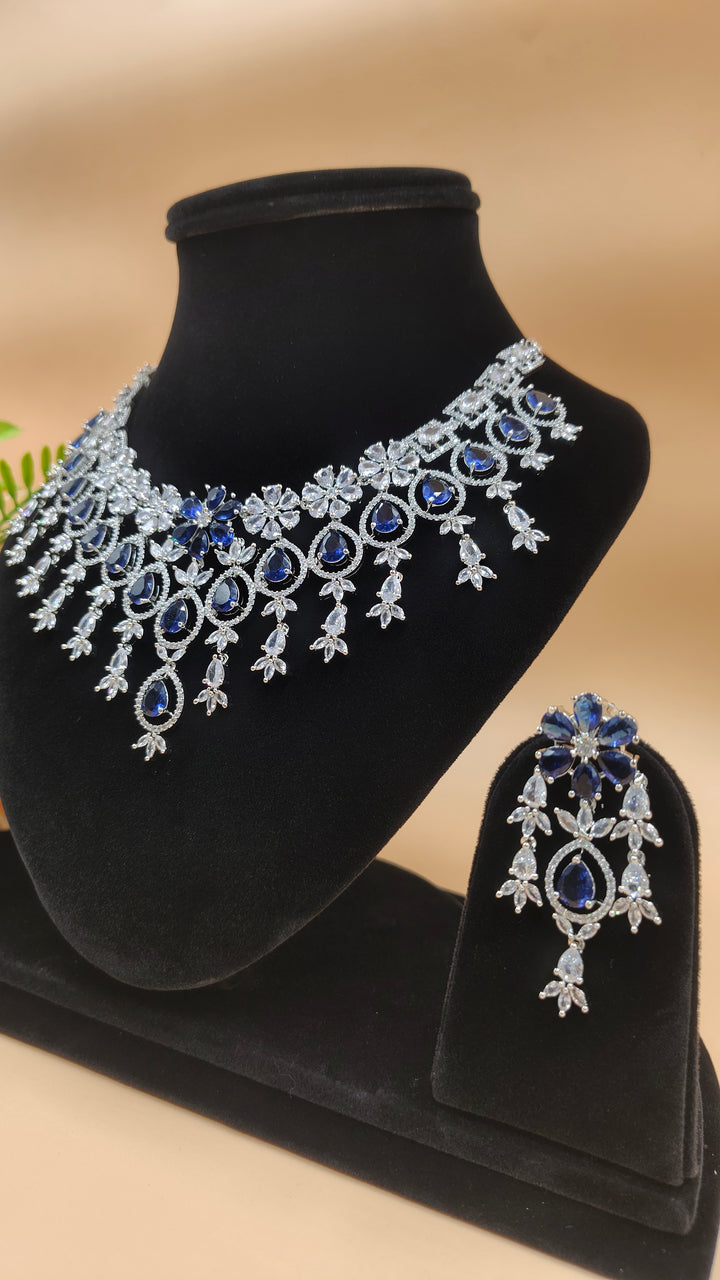 Pravya AD Necklace Set
