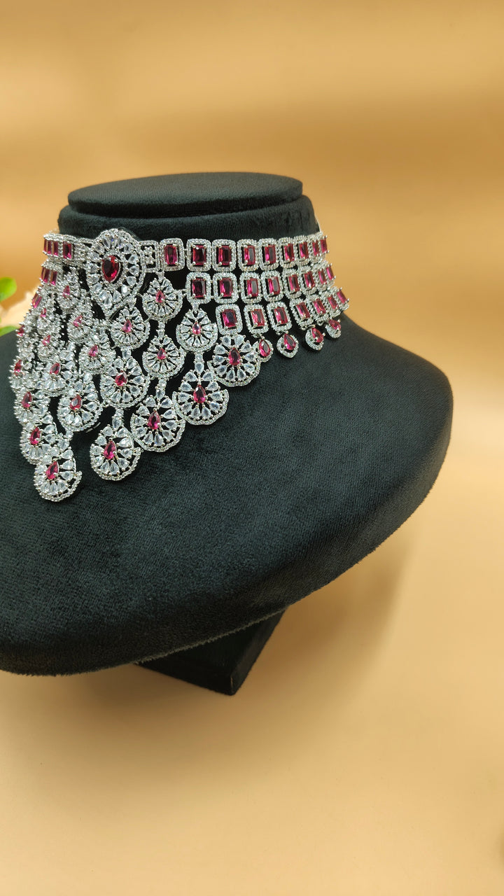 Hansika AD Necklace Set