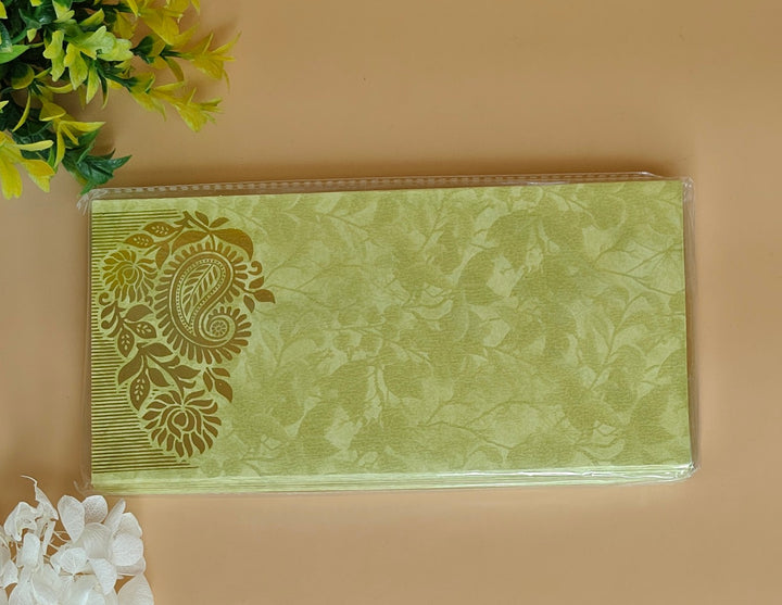 Shagun Gift Leaf Design Cash Envolopes