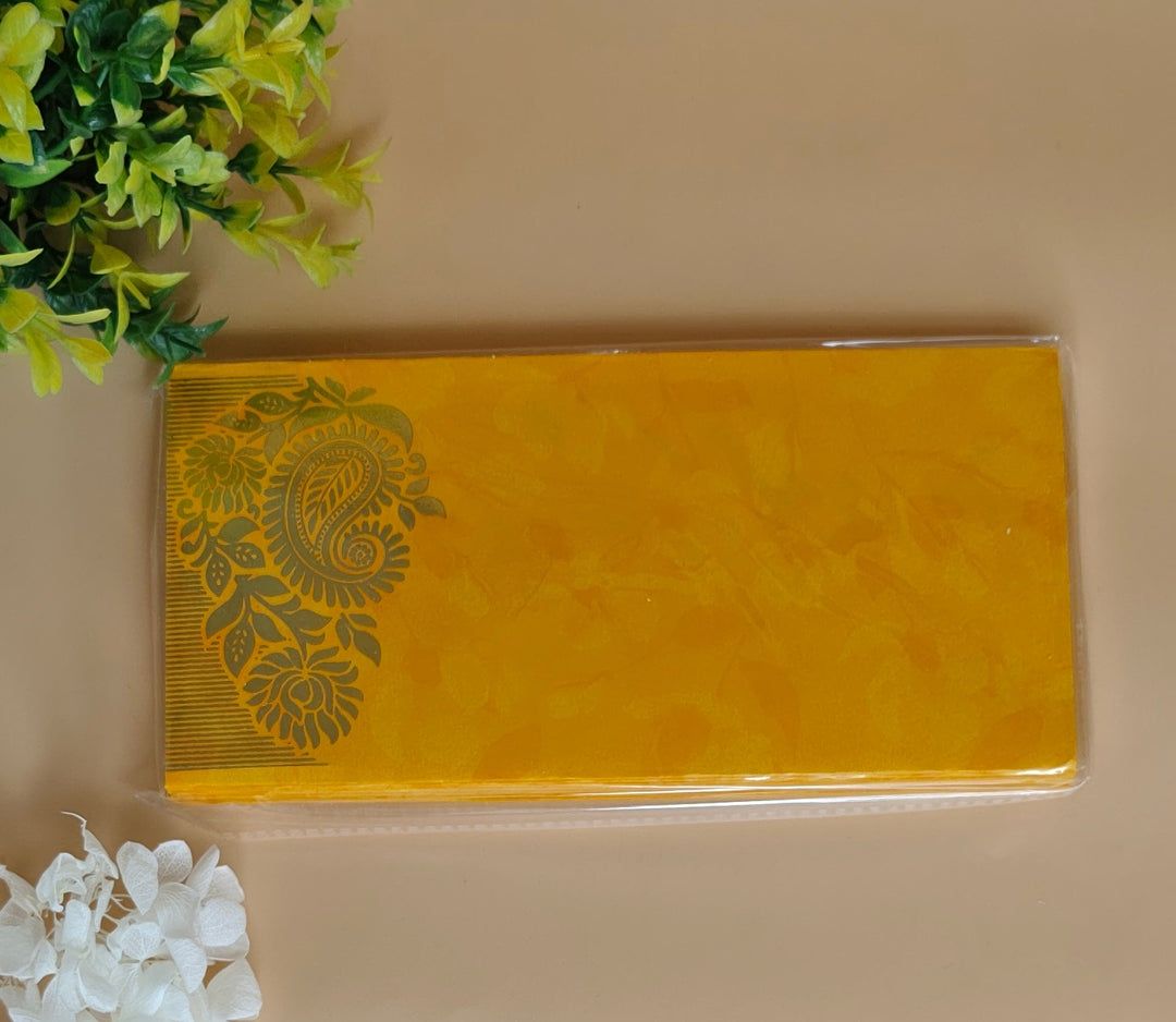 Shagun Gift Leaf Design Cash Envolopes