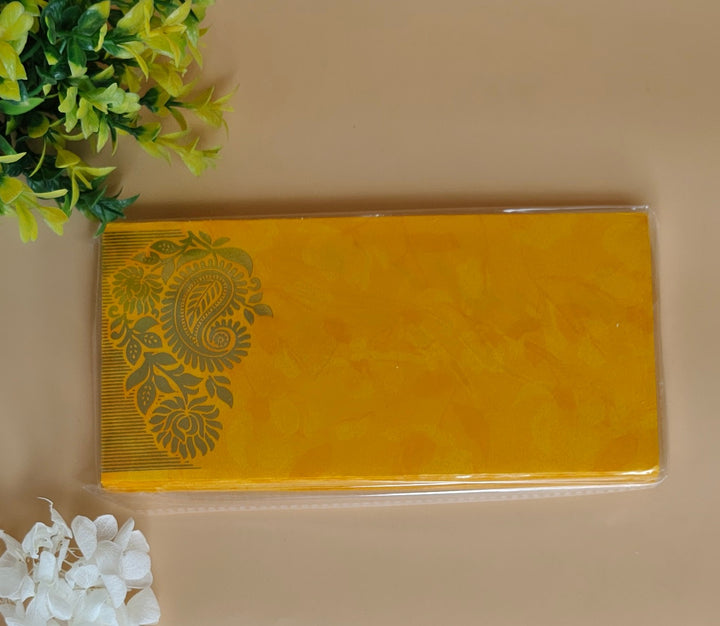 Shagun Gift Leaf Design Cash Envolopes