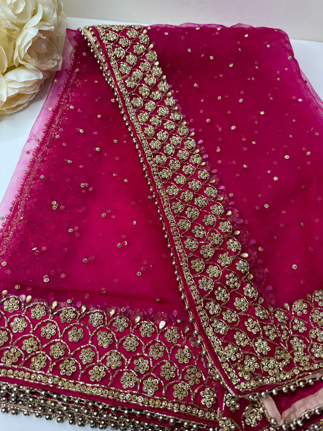 Traditional Bridal Work Dupatta