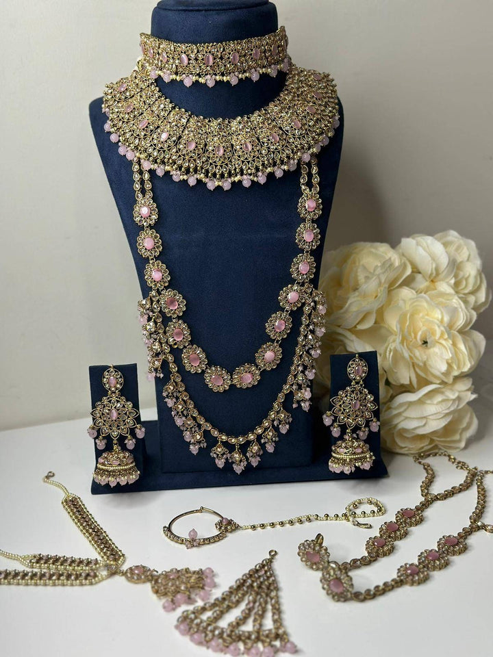 Gitanjali Reverse Ad Bridal Necklace