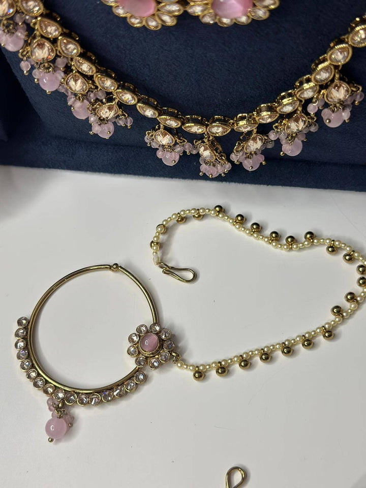 Gitanjali Reverse Ad Bridal Necklace