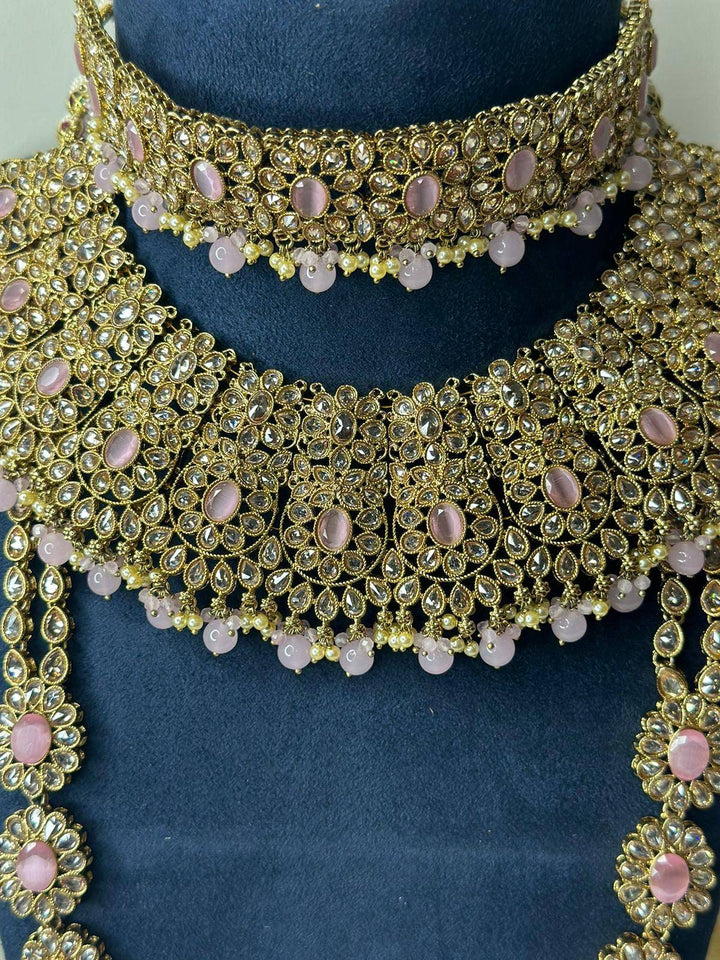 Gitanjali Reverse Ad Bridal Necklace