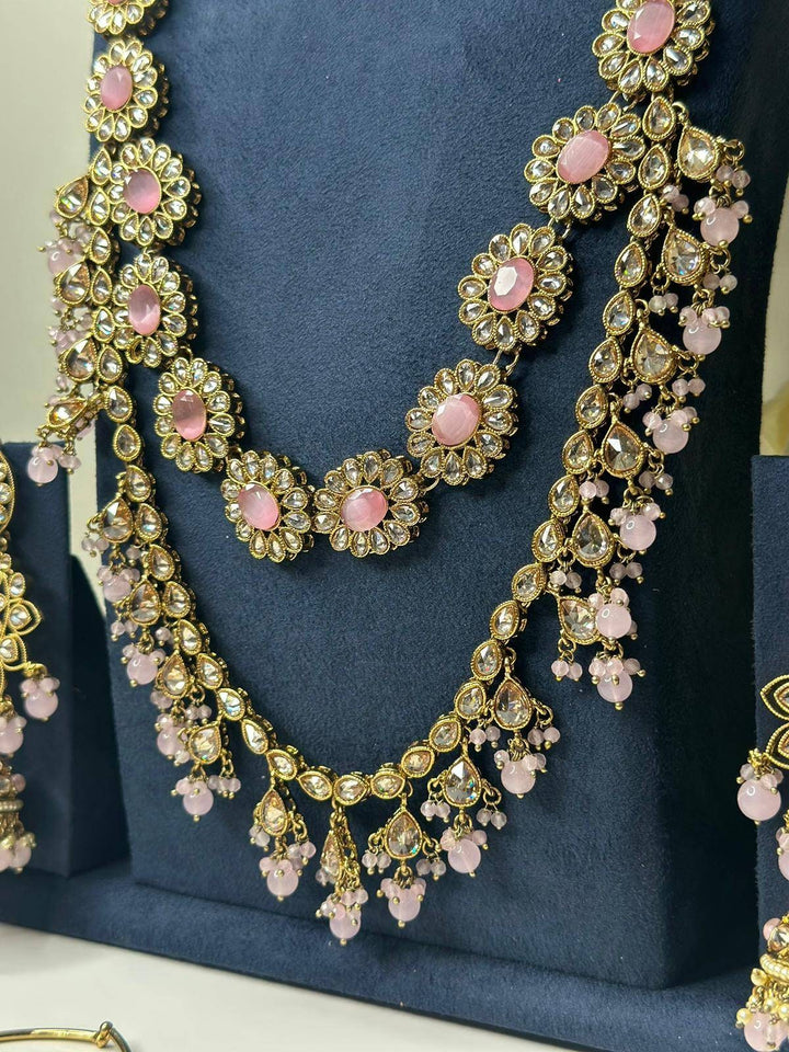 Gitanjali Reverse Ad Bridal Necklace