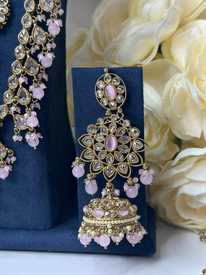 Gitanjali Reverse Ad Bridal Necklace