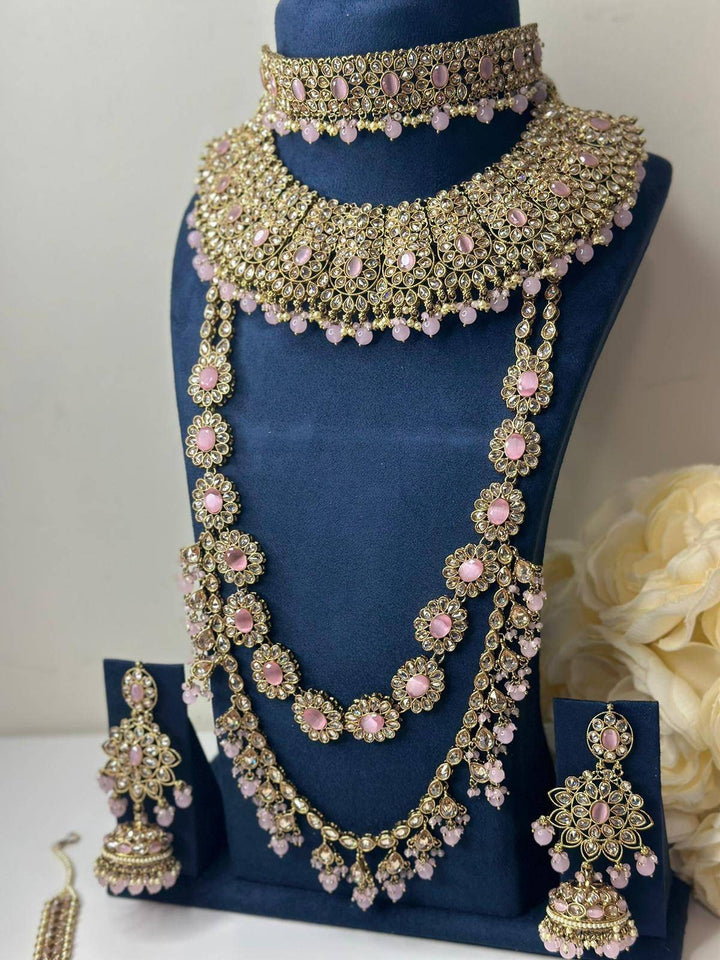Gitanjali Reverse Ad Bridal Necklace