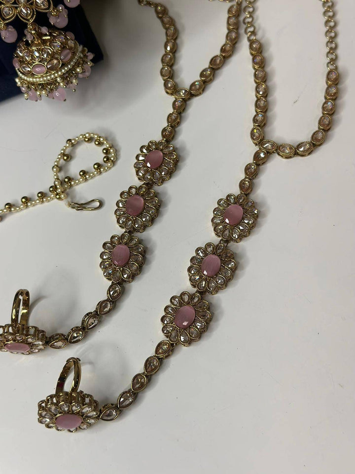 Gitanjali Reverse Ad Bridal Necklace