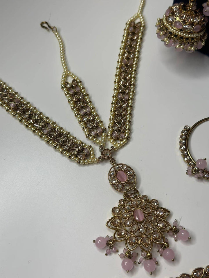 Gitanjali Reverse Ad Bridal Necklace