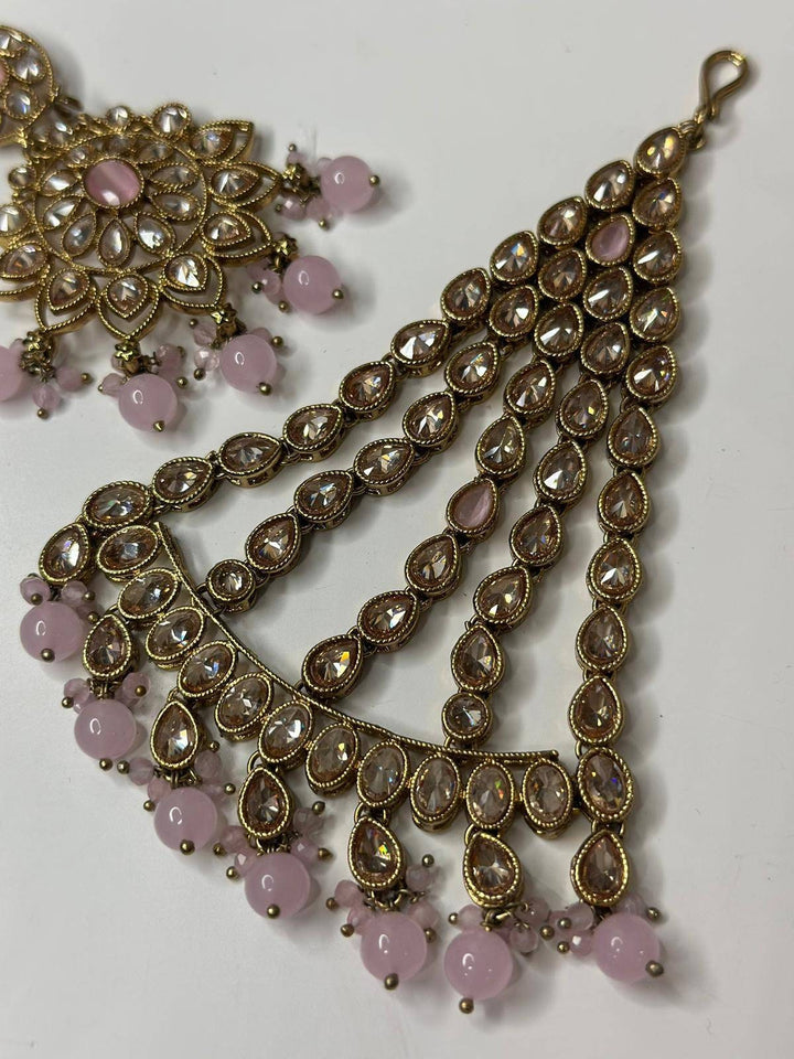 Gitanjali Reverse Ad Bridal Necklace