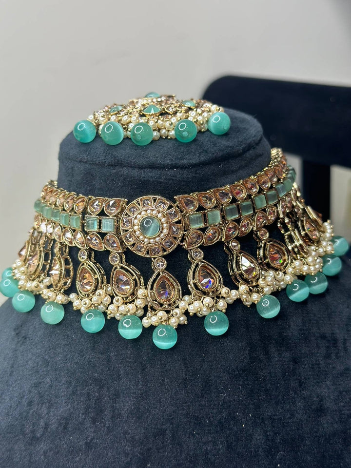 Nadia Polki Reverse AD Necklace