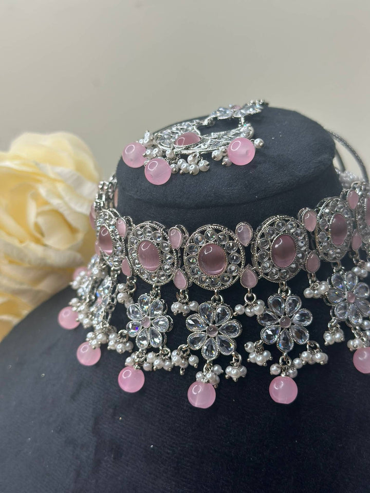 Saylor Polki Reverse AD Necklace