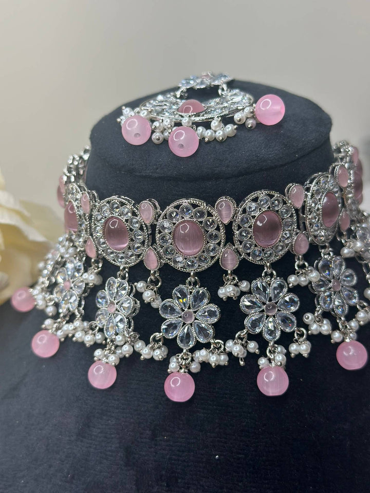 Saylor Polki Reverse AD Necklace