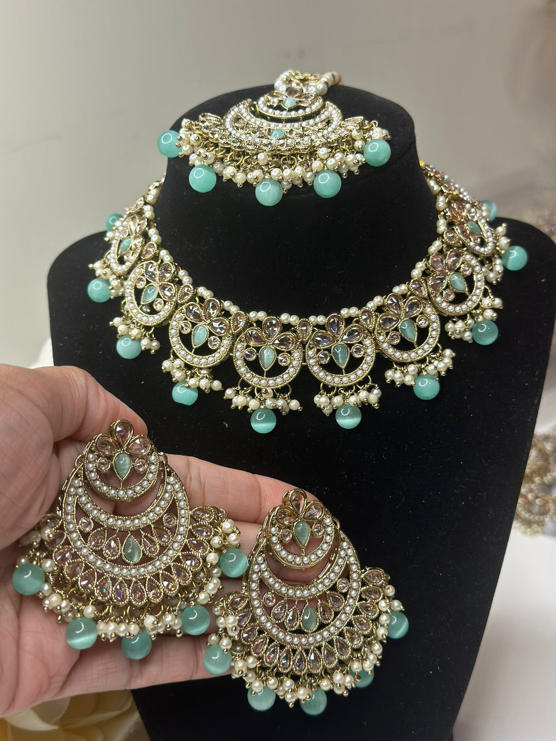 Noori Reverse AD Necklace