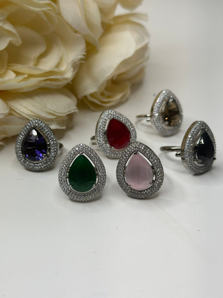 Suhani  AD Adjustable Ring