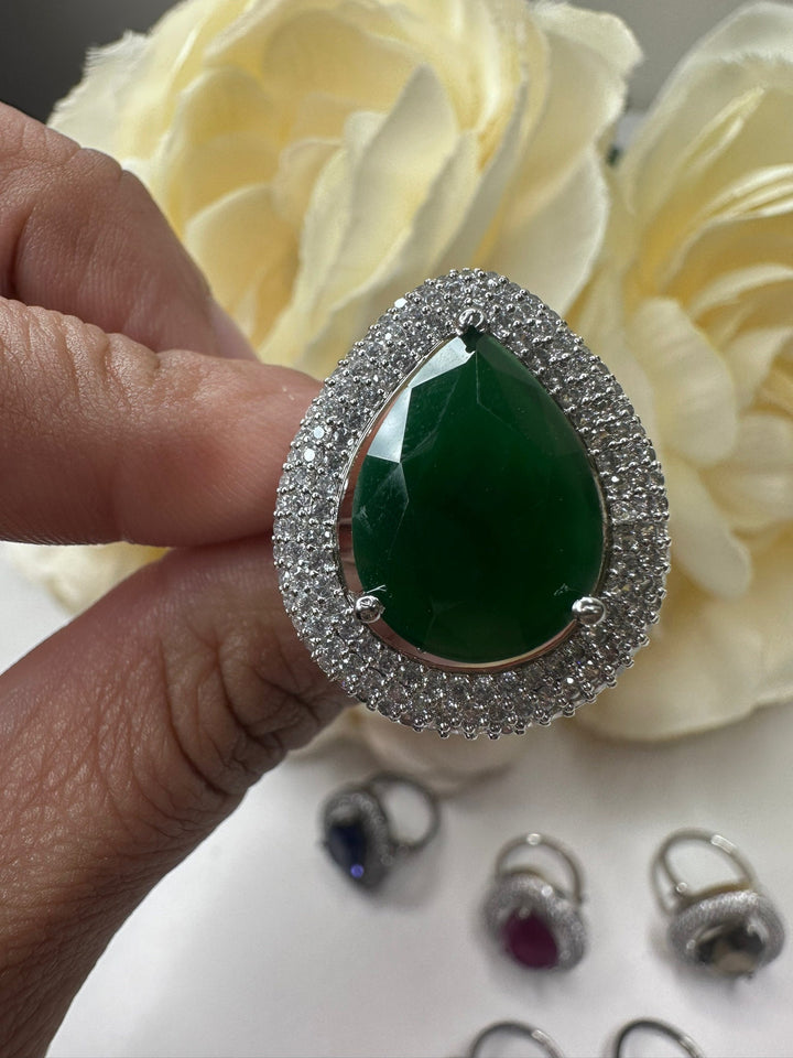 Suhani  AD Adjustable Ring