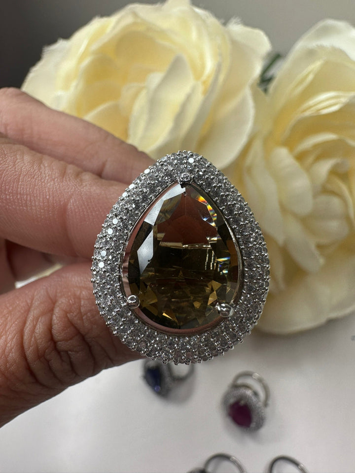 Suhani  AD Adjustable Ring