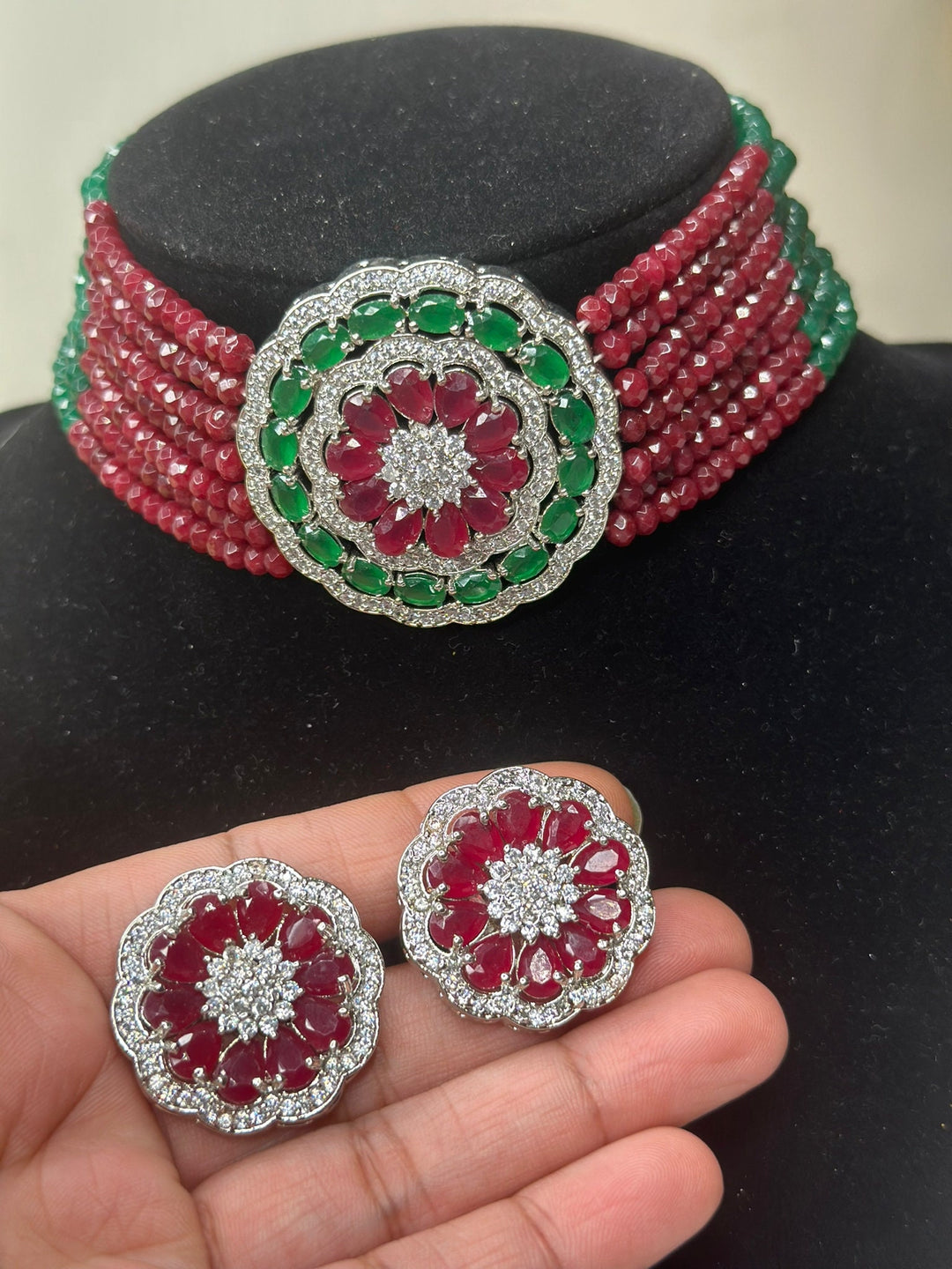 Tarini CZ Choker Set