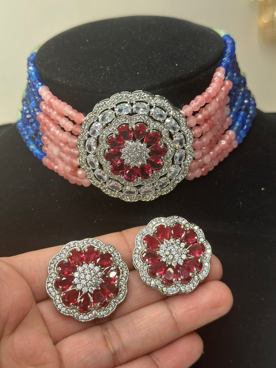 Tarini CZ Choker Set