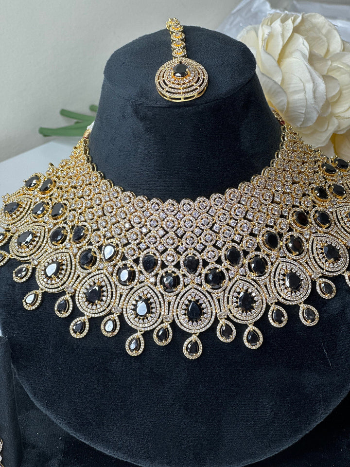 Gina CZ Necklace ADSet026