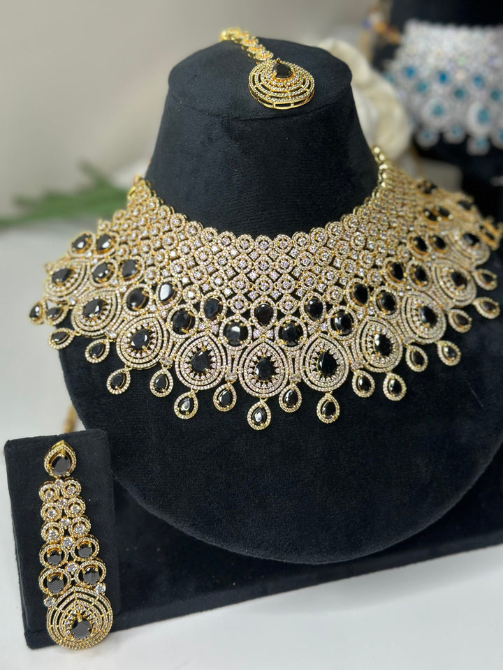 Gina CZ Necklace ADSet026
