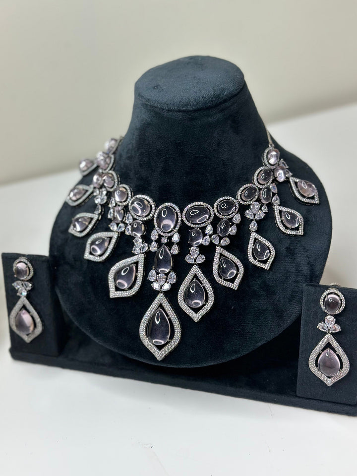 Veda CZ Necklace Adset052