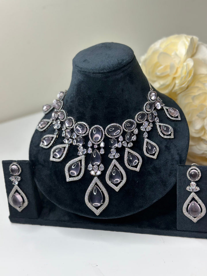 Veda CZ Necklace Adset052