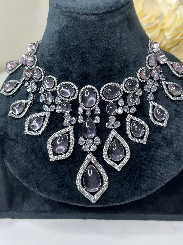 Veda CZ Necklace Adset052