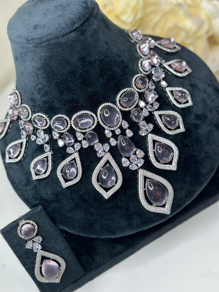 Veda CZ Necklace Adset052