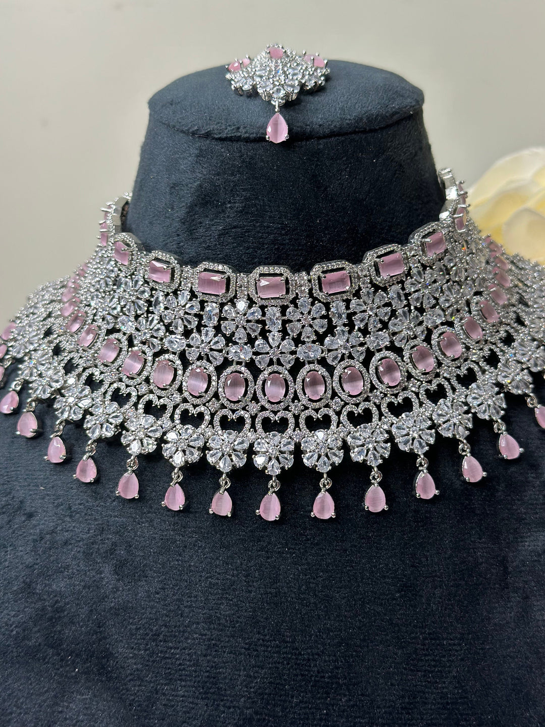 Jan CZ Necklace ADset012