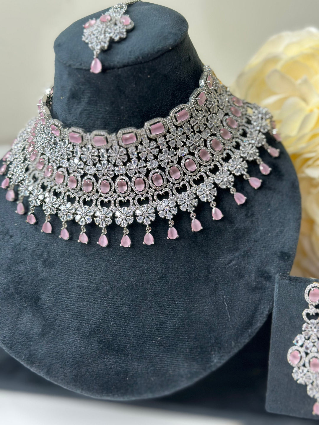 Jan CZ Necklace ADset012