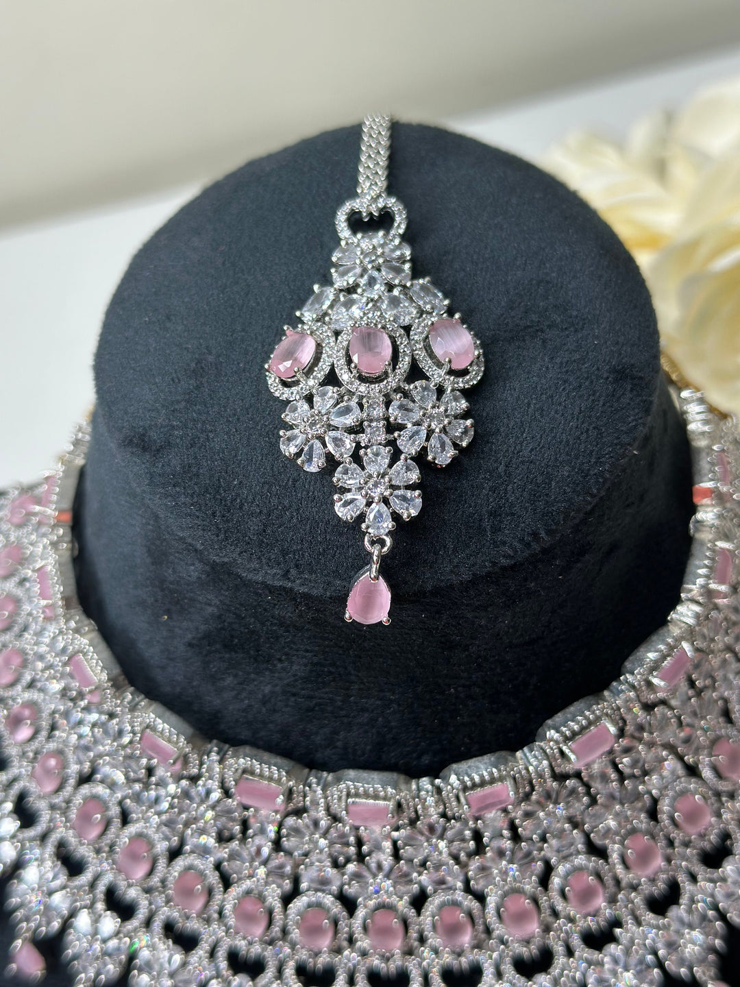 Jan CZ Necklace ADset012