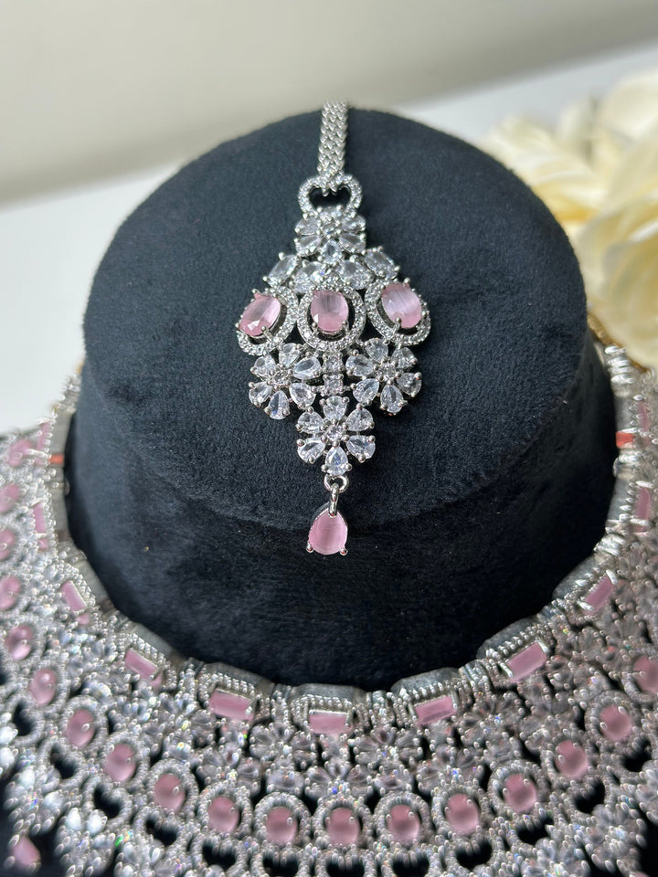 Jan CZ Necklace ADset012
