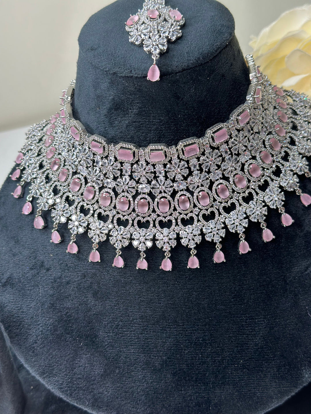 Jan CZ Necklace ADset012