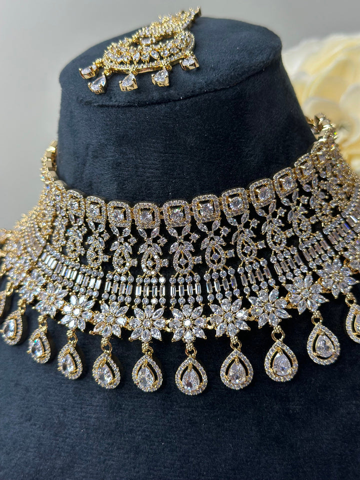 Jean CZ Necklace ADset025